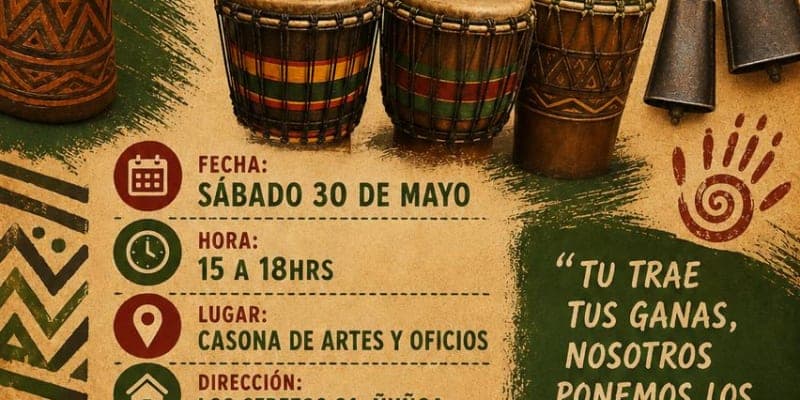 Masterclass: Introducción a los ritmos Africanos